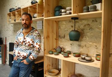 Pierre Barré a placé la transmission et les cours au cœur de son nouveau projet d'atelier.