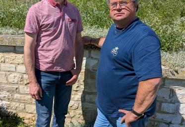 David Boiroux et Guillaume Bousseau ont bénéficié du dispositif d'accompagnement des agriculteurs en difficulté Réagir.