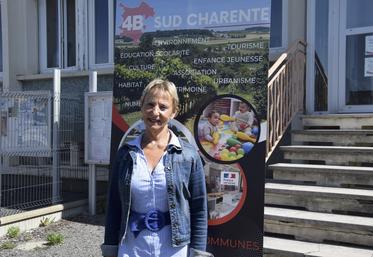 Isabelle Lagarde, présidente des 4B Sud-Charente, est aussi maire d'Oriolles et vice-présidente du conseil départemental de la Charente.