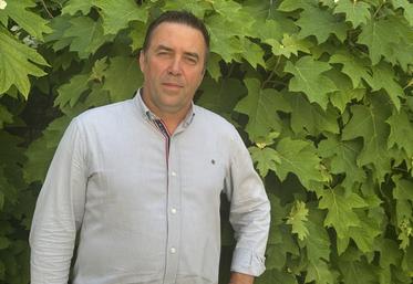Yohann Guédon, trésorier de la Fédération nationale porcine, et éleveur en Charente.