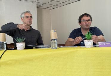 Jacques Jeauffreau, président, et Bruno Hallais, président de Ted16 - GDS