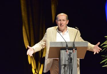 Ce 10 juin, Patrick Mounier a introduit sa première assemblée générale de la MSA des Charentes en tant que président.