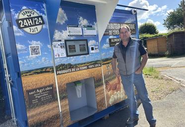 David Blot a conçu et construit lui-même le distributeur.