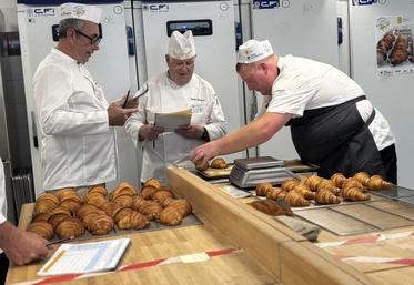 Chaque participant devait réaliser 30 croissants.