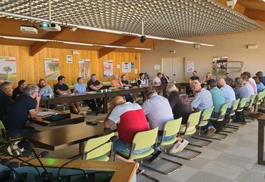 La réunion de bilan de campagne a été avancée de septembre à juillet, face à la situation critique.