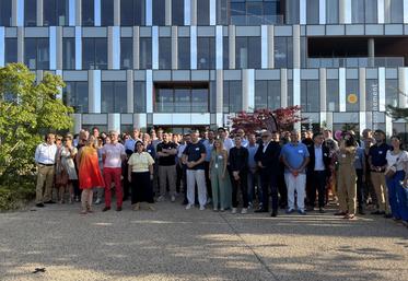L'inauguration du Village by CA a eu lieu la semaine dernière au siège du Crédit Agricole, à Poitiers.