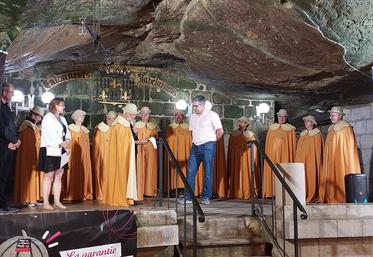 Le lancement de la campagne s'est fait à Chinon, en partenariat avec l'AOP des vins de Chinon.