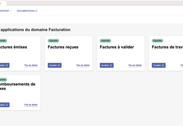 C'est depuis la plateforme Chorus Pro que se fait la demande de remboursement de 15cts/litre de GNR.