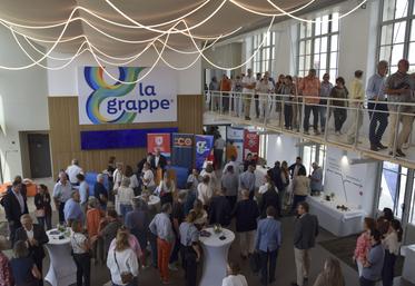 De nombreux élus et acteurs économiques locaux étaient réunis pour l'inauguration de cet équipement de développement économique porté par Grand Cognac.