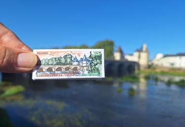 timbre pont Henri IV Châtellerault
