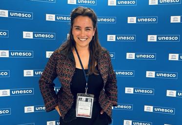 Vanessa Férey en juin dernier à Paris.