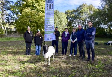 Les équipes de la Mab 16, d'Interbio et de la Chambre d'agriculture de Charente sont mobilisées pour ce Mois de la bio.