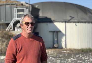 "Notre biogaz est produit sur place et réinjecté directement dans le réseau", dit Laurent Lambert.