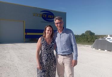 Jessica et Anthony Prévost prévoient de prendre prochainement la suite de leurs parents au sein de cette entreprise familiale.