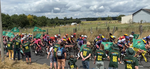 Mercredi, les coureuses ont été très applaudies à Liniers.