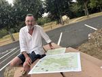 Hubert Touret a déjà référencé près de 600 sites entre Angers, Tours et Poitiers.