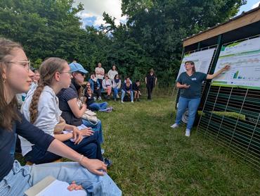 Atelier sur l'élevage des chevrettes lors de la journée CapVert du 22 mai 2025 à Lusignan