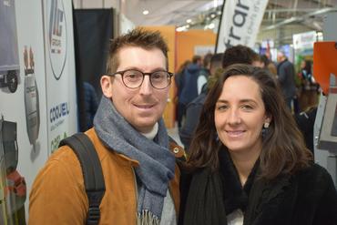 <em class="placeholder">Élodie Porte et Maurice Geoffrey, éleveurs de chèvres dans le Cher</em>