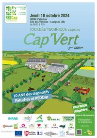 Affiche Journée technique caprine Cap’vert