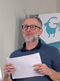<em class="placeholder">Édouard Guibert, éleveur laitier en Gaec en Indre-et-Loire</em>