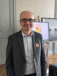 <em class="placeholder">Hubert Debien, éleveur bovin laitier dans la Loire et président du Cnaol</em>