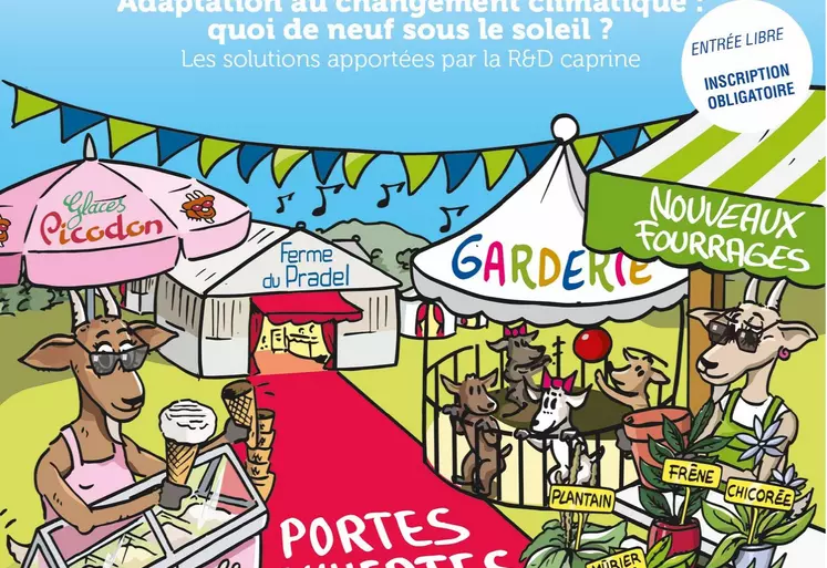 Affiche de la JPO Pradel du 15 octobre 2024