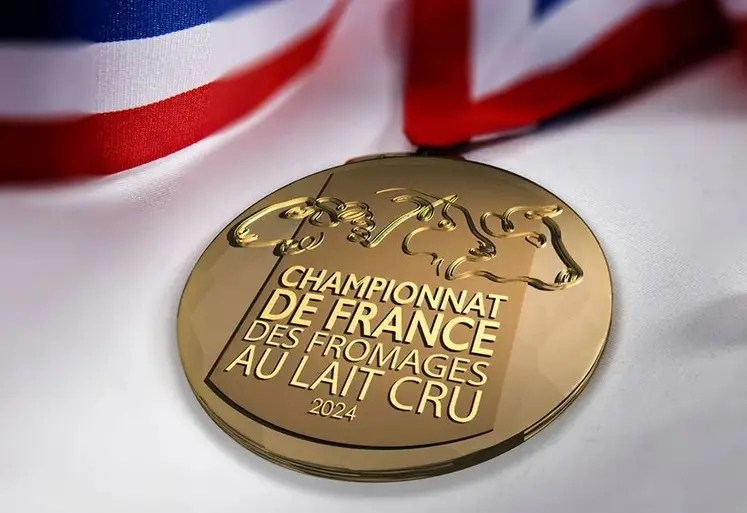 Médaille d'or du National du Fromage au lait cru