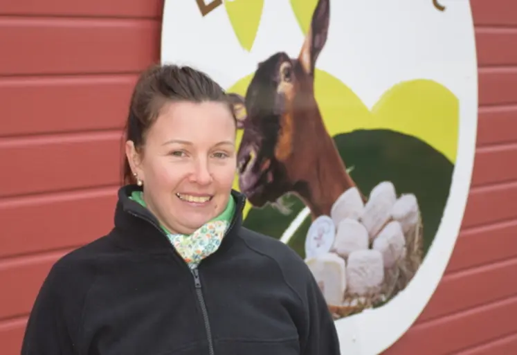 <em class="placeholder">Coralie Habert au Gaec de la grande Borde à Theligny dans la Sarthe</em>
