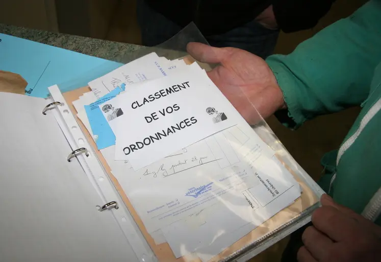 <em class="placeholder">Classement des ordonnances vétérinaires dans un élevage caprin</em>