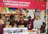 Johana Gollart Melia et deux étudiants au salon de l'agriculture 2025