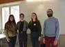<em class="placeholder">De gauche à droite : Caroline Constancis (FiBL), Rosalie  Planteau du Maroussem (FiBL), Marie Waniowski (Quatres Pattes), Ruggero Menci (FiBL).</em>