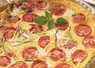 <em class="placeholder">Clafoutis au palet de chèvre frais, courgette et tomates cerise</em>