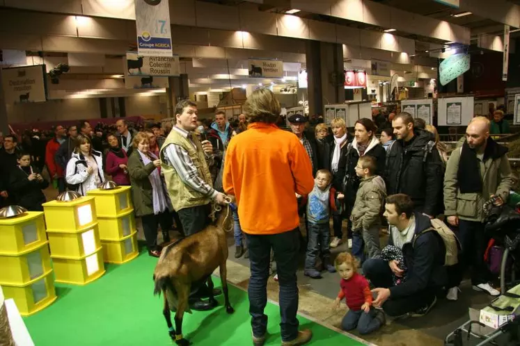 Sur le stand de la Fresyca