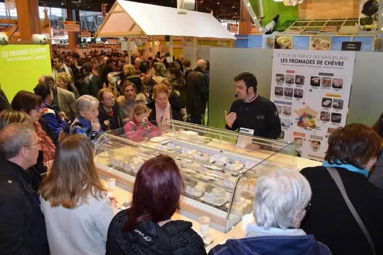 Dégustation de viande caprine à Interbev