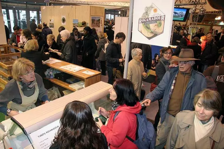 Le stand de la Corse est de retour avec les éleveurs ovins et caprins