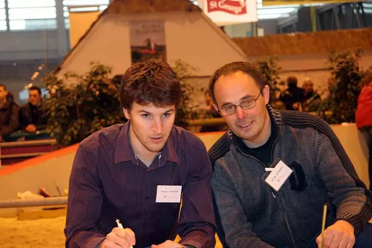 La passion des métiers expliquée sur le stand Terre d'élevage