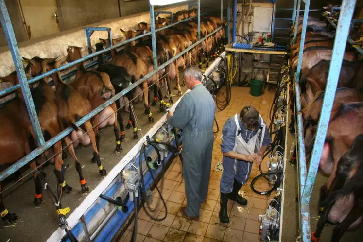 Environ un tiers des éleveurs avec plus de dix chèvres font appel aux services du contrôle laitier.
