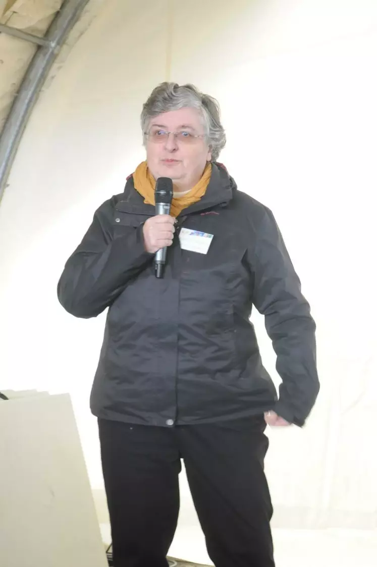 Sylvie Giger Reverdin de l'Inra est intervenue sur l'acidose