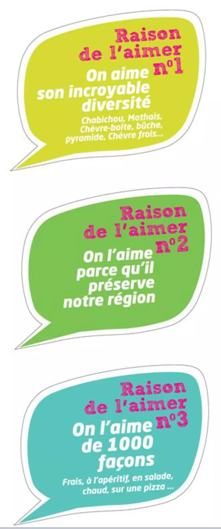 Trois raisons d'aimer les fromages de chèvre de Poitou-Charentes et Pays de la Loire.