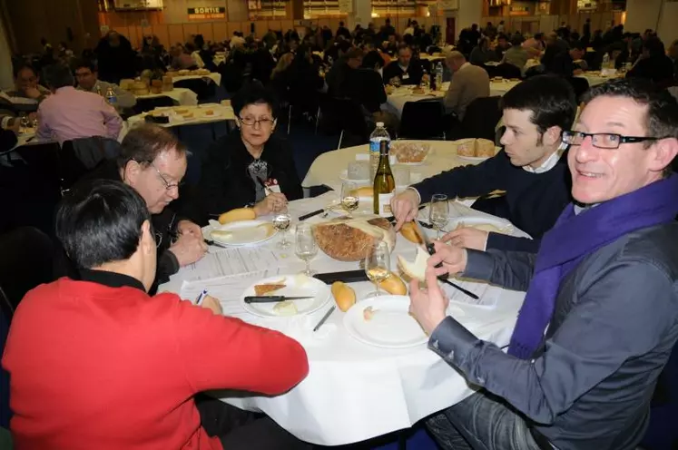 Les dégustations se sont déroulées dans la matinée du lundi 21 février 2011.