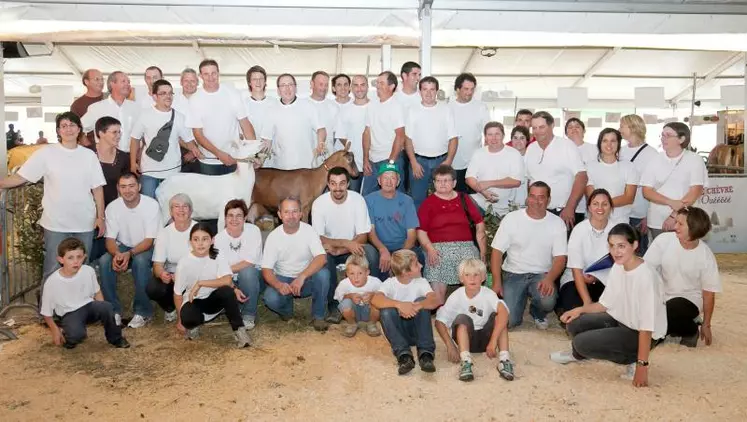Les éleveurs de Vendée, Maine-et-Loire, Ile-et-Vilaine et Vienne se sont retrouvés le week-end du 3 et 4 septembre 2011.