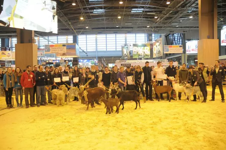 Sur le stand « La Viande, des métiers, une passion »