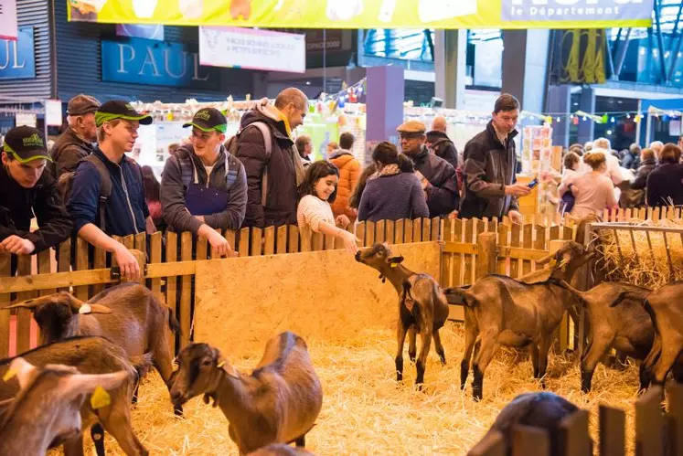 Avec la famille Jolipré sur le stand « La Viande, des métiers, une passion »