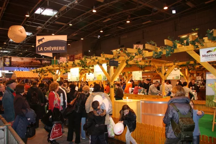 La chèvrerie dans le hall1.