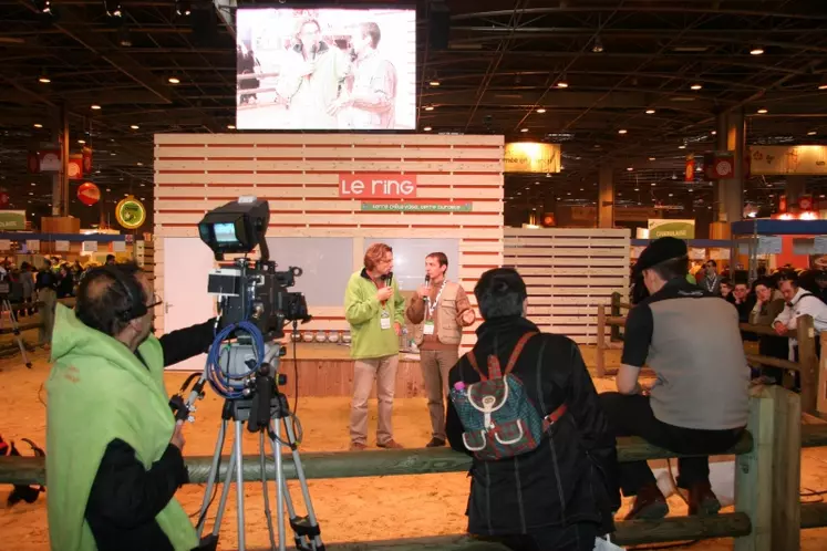 Les éleveurs de chèvres ont partagé leur quotidien avec les visiteurs.