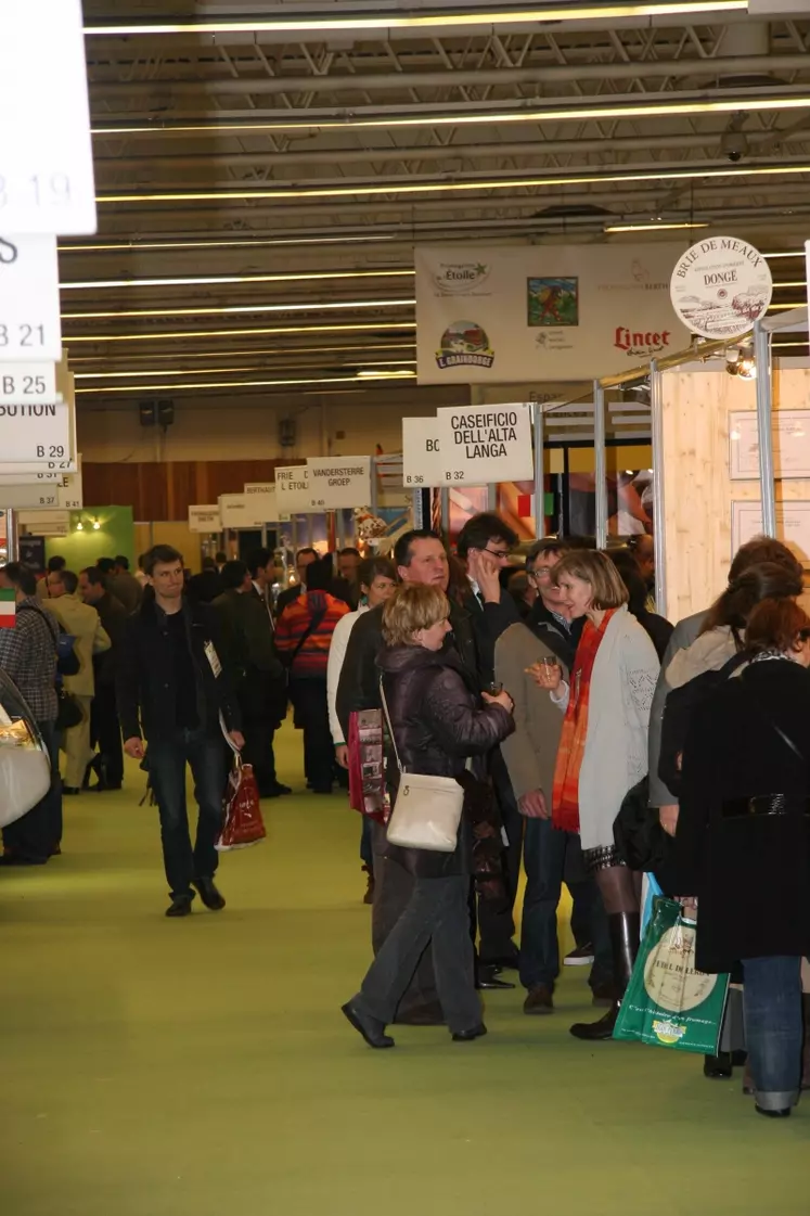 Le salon du fromage du 28 février au 3 mars.