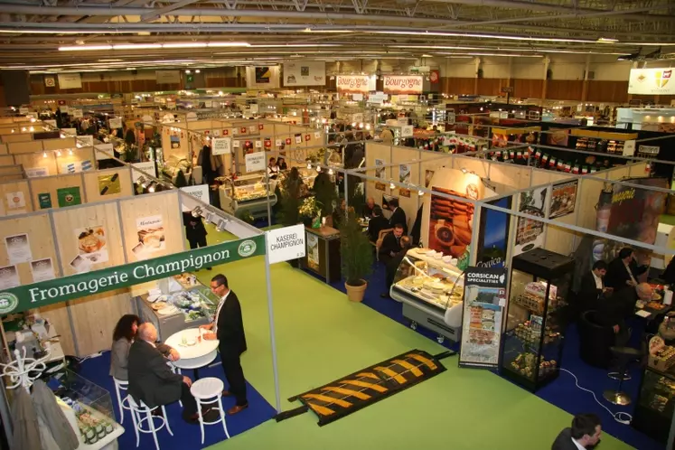 150 fromageries au salon du fromage.