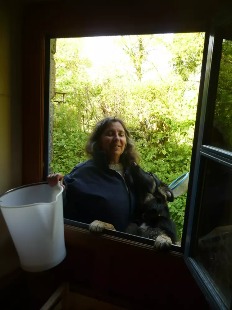Marie Sébille, éleveuse amateur en Vendée © DR