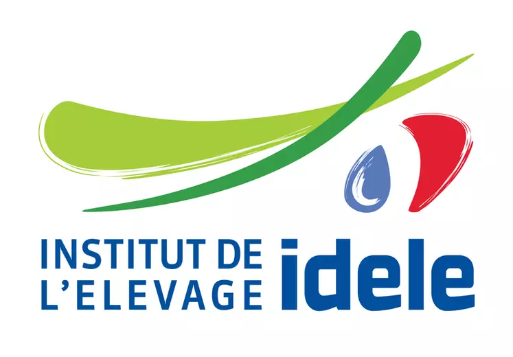 Le nouveau logo de l’Institut de l’Élevage traduit l’ambition d’être présent à tous les maillons de la filière depuis la photosynthèse jusqu’aux produits lait et viande. © Idele