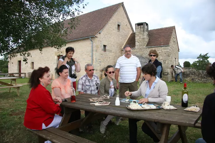 Les français consomment en moyenne 2,4 kilos de fromage de chèvre par an. © D. Hardy